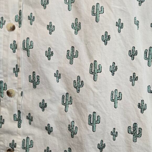 NWT Valor Collective Cactus Short Sleeve Casual Button-up Shirt Men's XXL - Picture 10 of 11